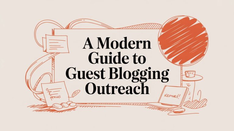 A Modern Guide to Guest Blogging Outreach