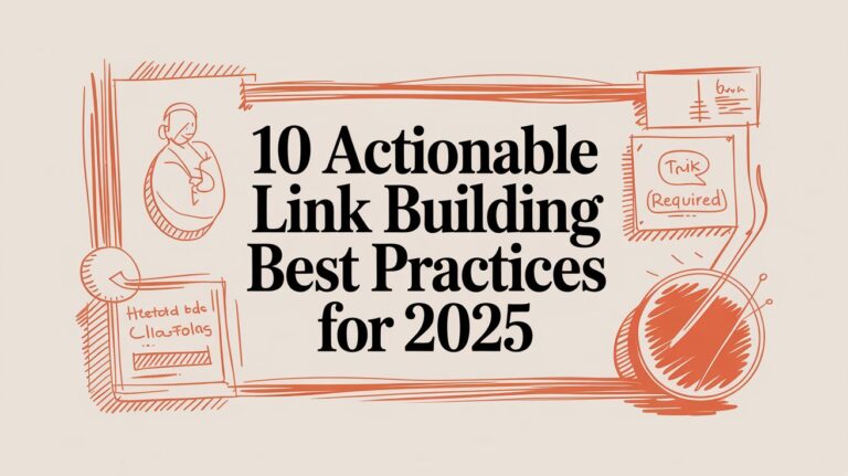 10 Actionable Link Building Best Practices for 2025