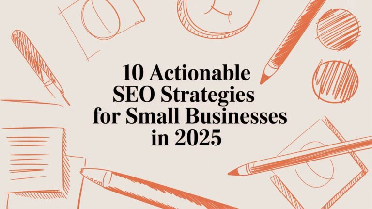 10 Actionable SEO Strategies for Small Businesses in 2025